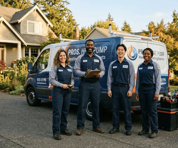 Heat Pump Installation company in De Berry, TX